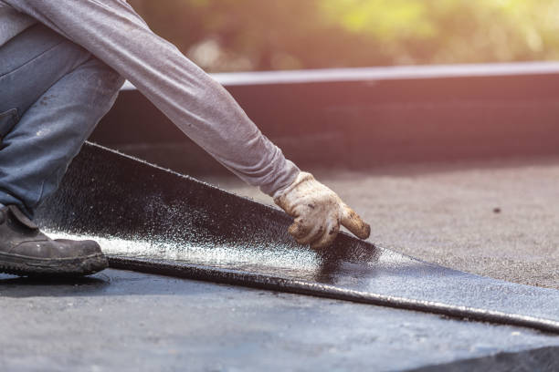 Professional Emergency Waterproofing technician working in Medford, NJ